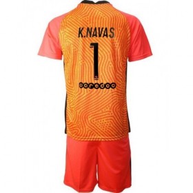 Divisa di Calcio Paris Saint Germain Keylor Navas 1 Portiere Bambino Prima 2020/2021